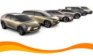 Линейка электрический машин от Toyota увеличивается