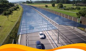 Солнечные крыши над автомагистралями собираются возводить в Европе