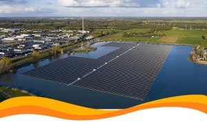 Плавающая солнечная электростанция мощностью 250 МВт строится в Африке