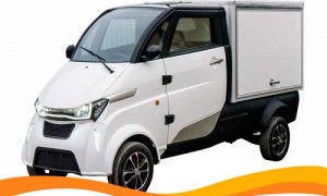 Электромобиль VEGA Mario Delivery презентован в Украине