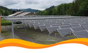 Оригинальный проект от SAK – автопарковка, совмещенная с солнечной фермой