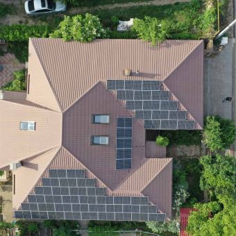 Солнечная станция 13 кВт в Одессе