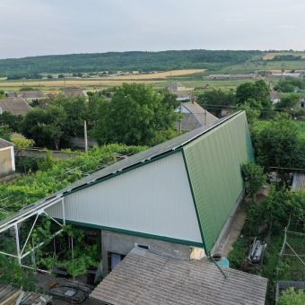 СЭС 30 кВт на скатной крыше