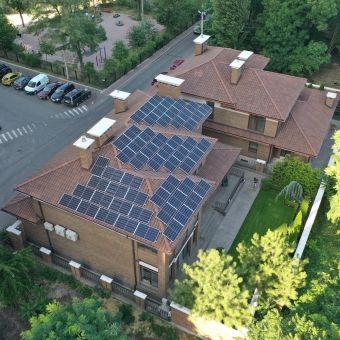 Солнечная электростанция 15 кВт в Одессе