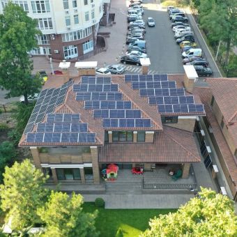 Сетевая солнечная электростанция 15 кВт