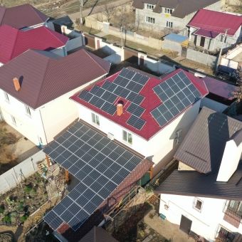 Мережева сонячна станція 17 кВт