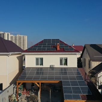 Сонячна станція 17 кВт під зелений тариф, c. Лиманка