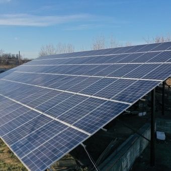 Мережева сонячна станція 30 кВт під зелений тариф, c. Усатово