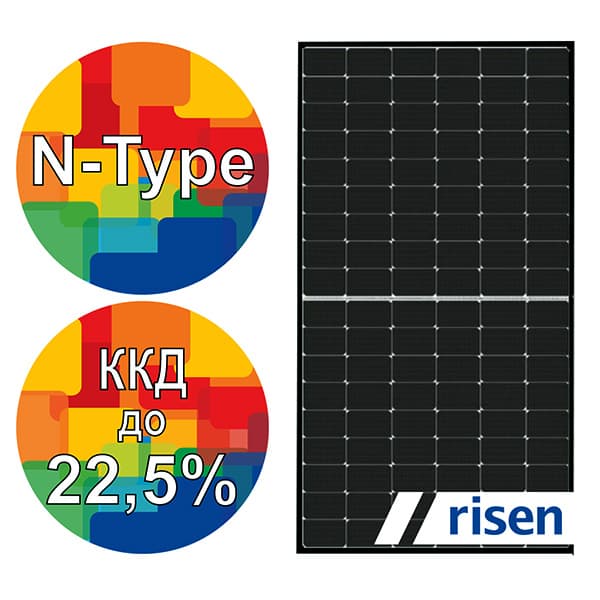 Сонячна панель Risen RSM108-9-430N Купити Сонячна панель Risen RSM108-9-430N в магазині Генерація за 143 $