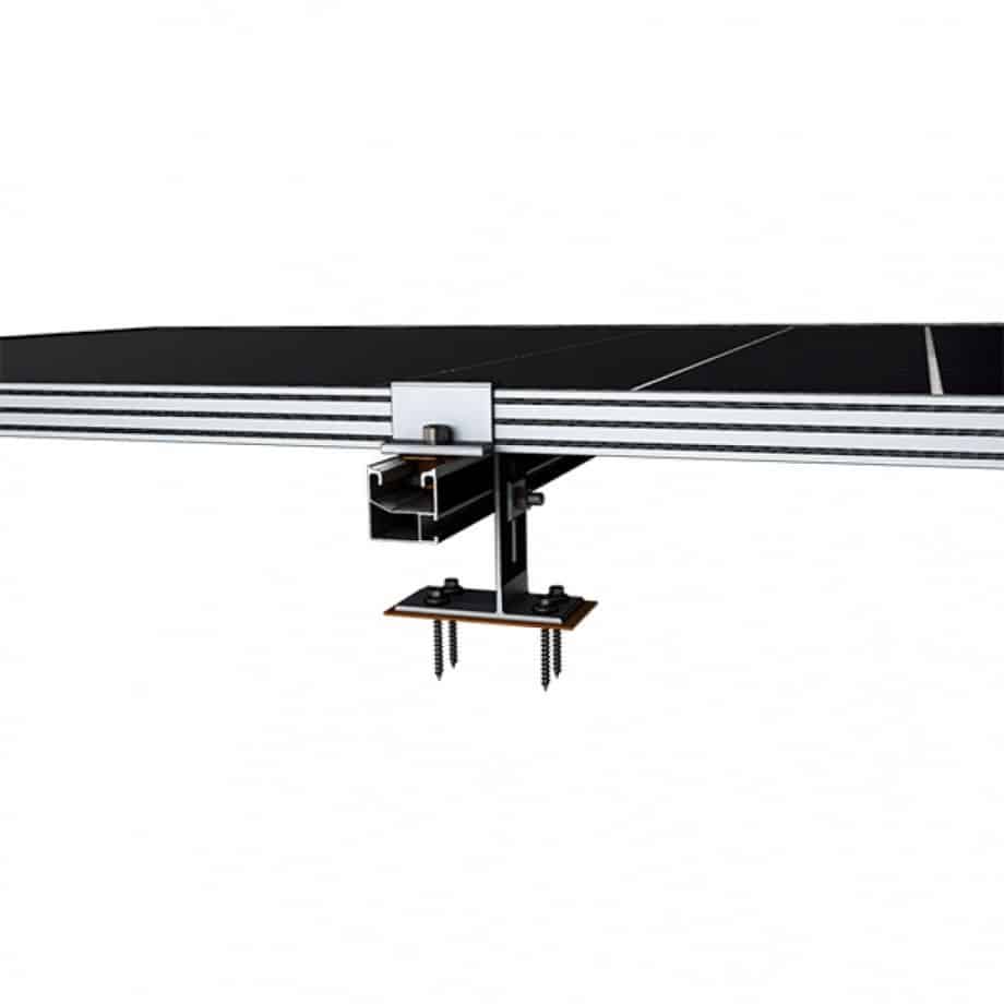Комплект крепления системы Kripter UNIVERSAL для крыш с существующим углом наклона для битумной черепицы Купить Комплект крепления системы Kripter UNIVERSAL для крыш с существующим углом наклона для битумной черепицы в магазине Генерация за 31 $