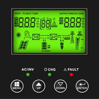 Купить Инвертор автономный MUST pv1800 HM series 5KVA / 4000W 48V 80Am с гарантией от производителя