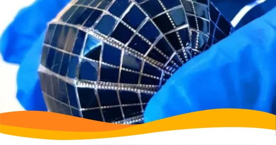 Збільшити ефективність вироблення енергії допоможуть сонячні панелі в формі сфери