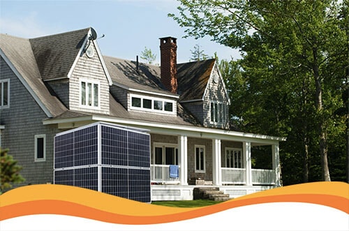 В Україні створена мініатюрна сонячна електростанція для будинку незвичайної форми