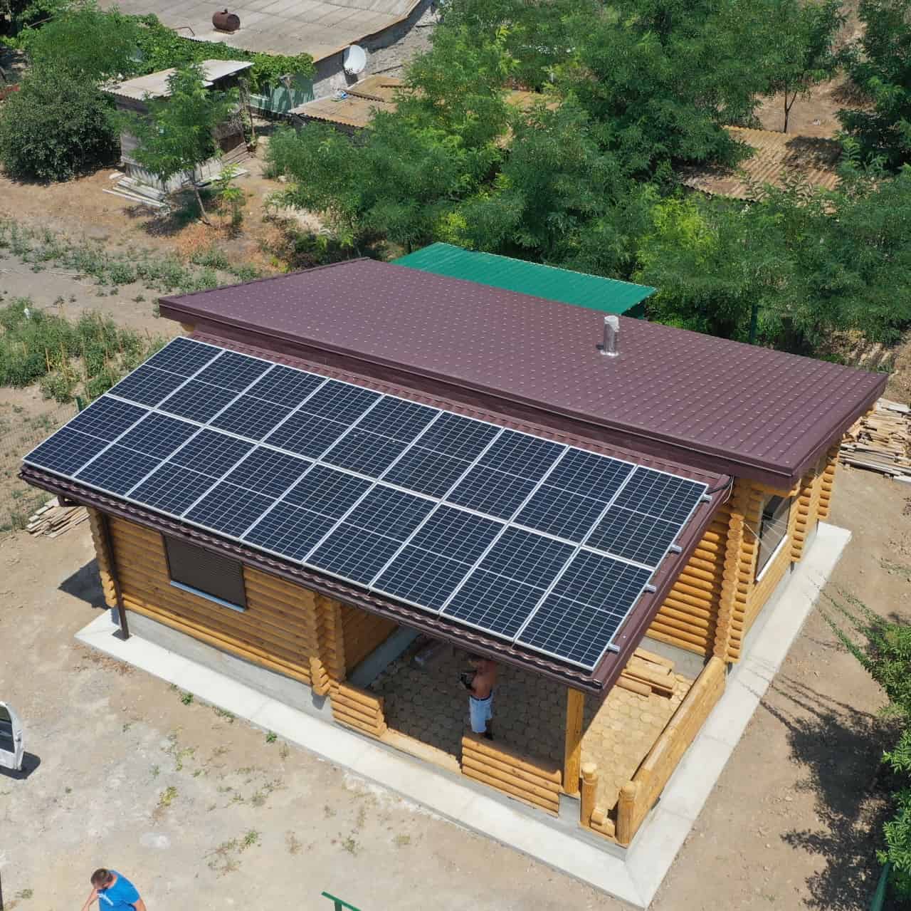 Солнечная станция на 5 кВт под «зеленый» тариф, с. Роксоланы