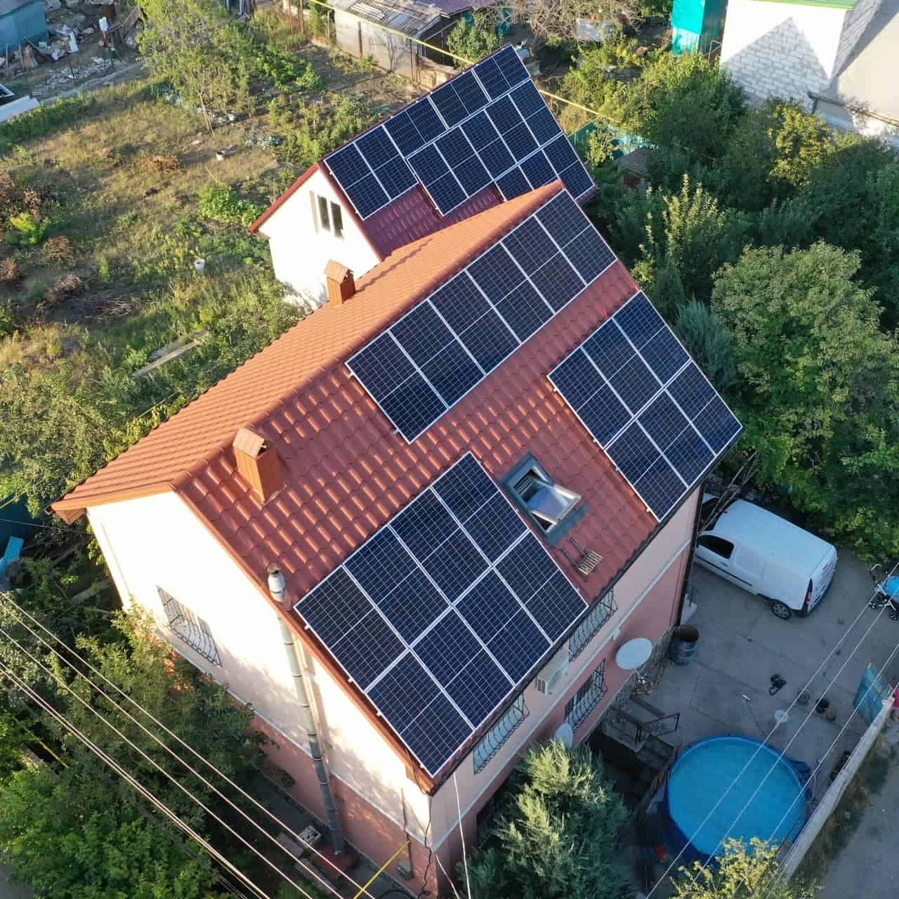 Солнечная станция на 10 кВт под «зеленый» тариф, с. Сухой Лиман