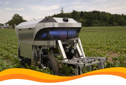 Автономный робот на солнечной электроэнергии – надежный помощник в выполнении с/х работ
