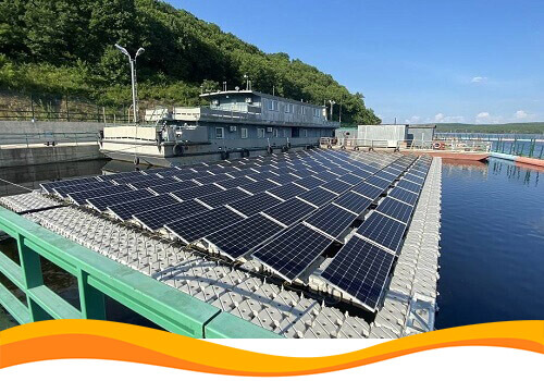 На території Росії запущена в роботу перша плавуча сонячна електростанція