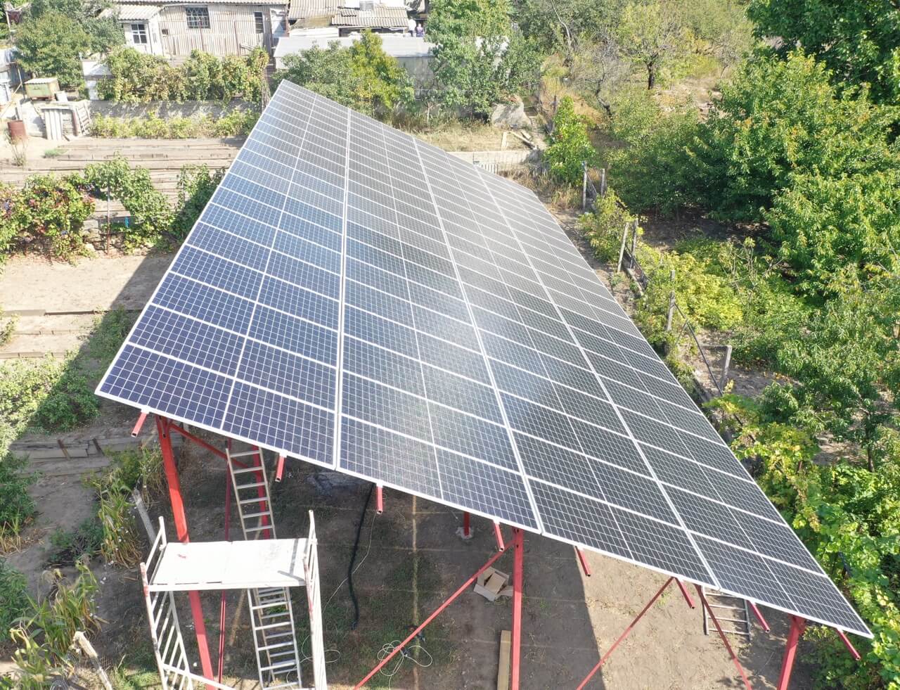 Солнечная станция на 30 кВт под «зеленый» тариф, Великодолинское