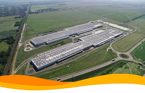 Крышная солнечная электростанция установлена на предприятии Audi