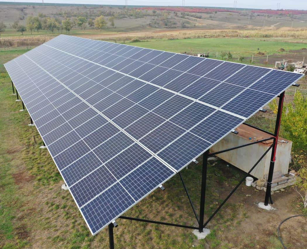 Солнечная станция на 30 кВт под «зеленый» тариф, с. Першотравневое