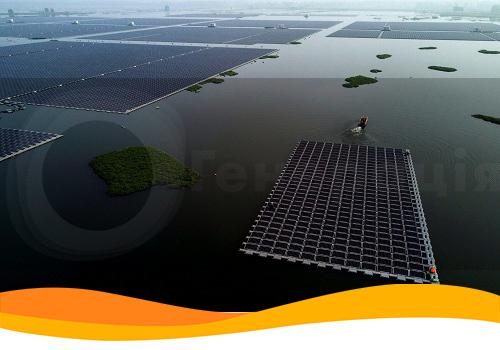 Плавуча сонячна станція встановлена в аеропорту Індії