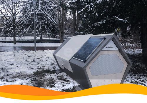 Уникальные солнечные капсулы для бездомных разработаны в Германии