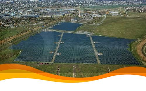 Сонячна станція зведена на заводі в Мелітополі