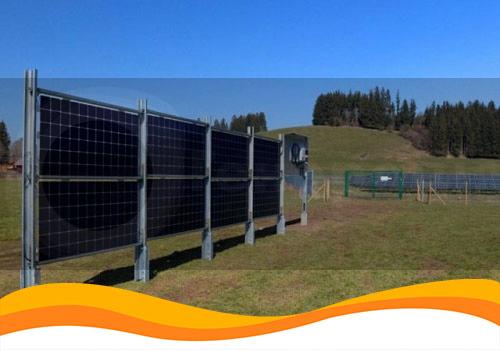 Вертикальні агровольтаїчні системи встановлюють в Німеччині