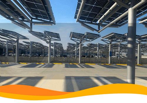 Автопарк на солнечных панелях в Абу-Даби скоро будет введен в эксплуатацию