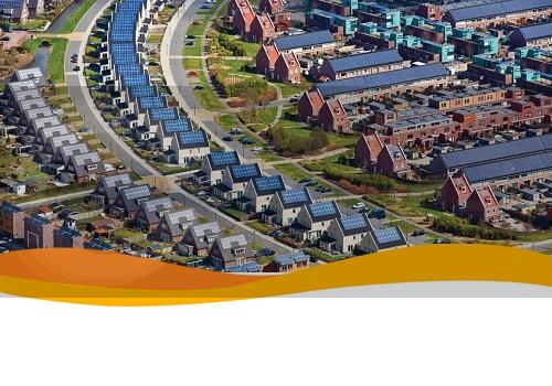 Сонячні станції на дахах будинків встановлюються в цілому іспанському кварталі