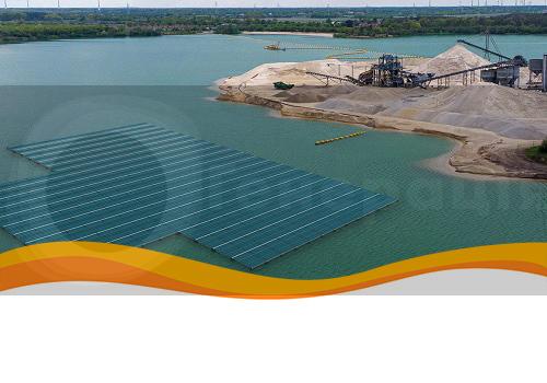 Плавучая солнечная станция из перерабатываемых материалов разработана в Германии