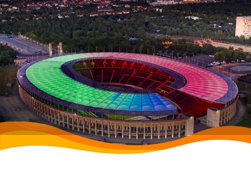 У Берліні встановлено сонячну електростанцію на стадіоні