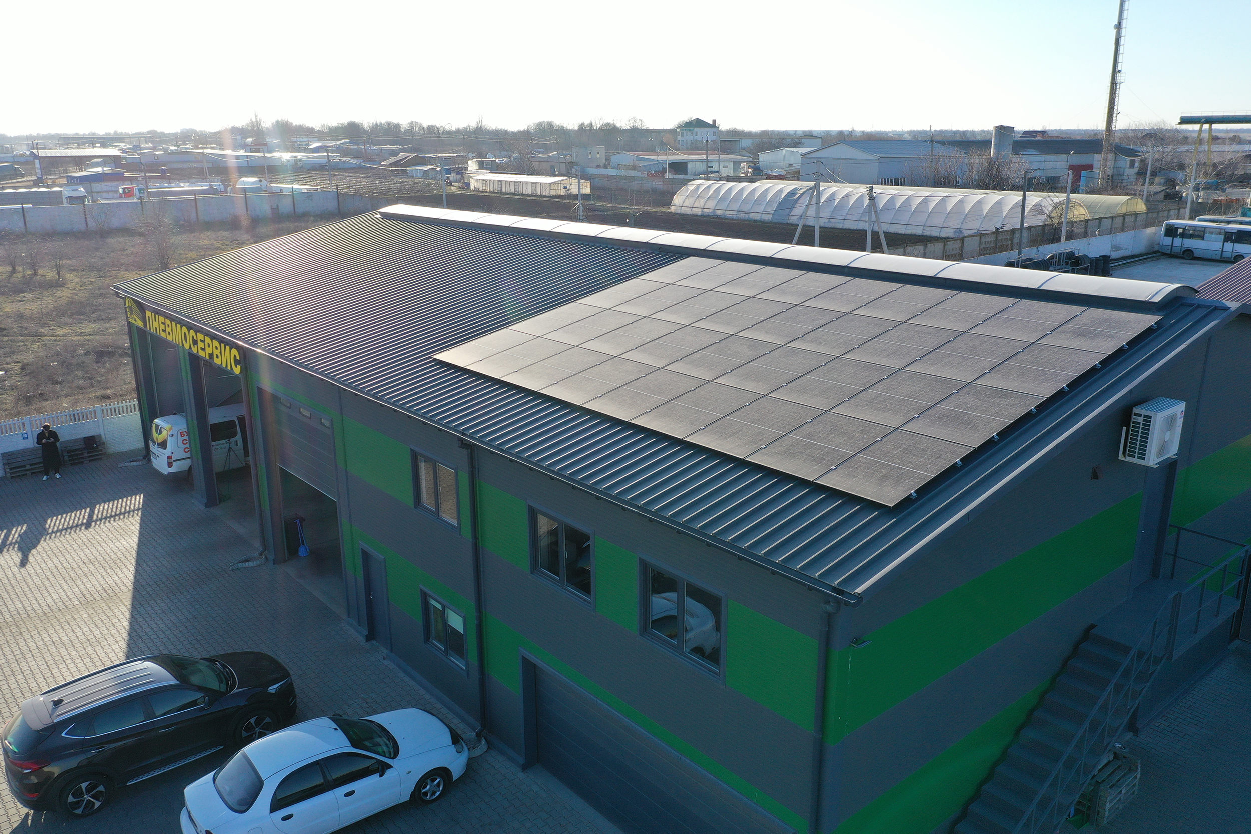 Солнечная станция на 18 кВт для бизнеса, с. Нерубайское, Одесская область