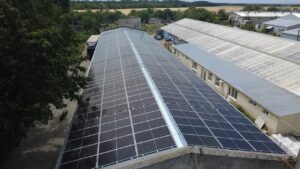 Сонячна електростанція 175 кВт на даху підприємства у Великодолинському
