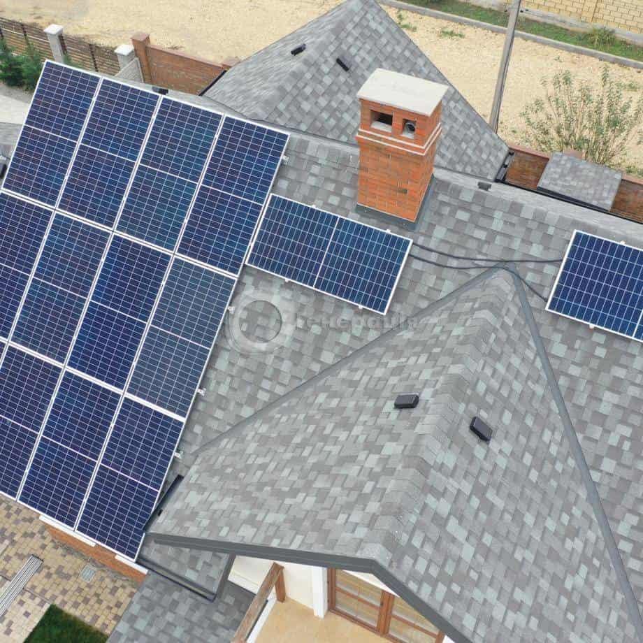 Сетевая солнечная станция 15 кВт