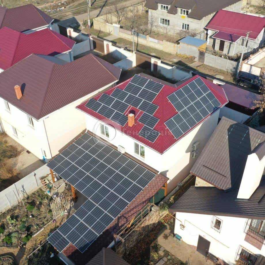 Мережева сонячна станція 17 кВт