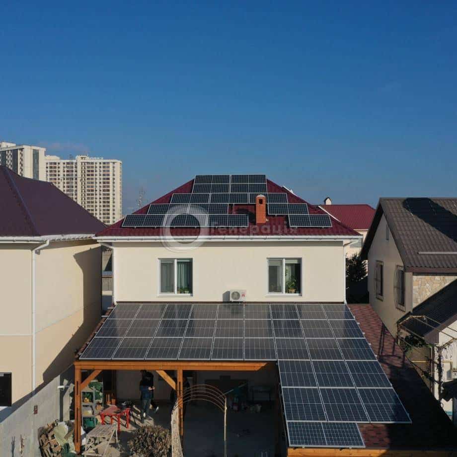 Сонячна станція 17 кВт під зелений тариф, c. Лиманка