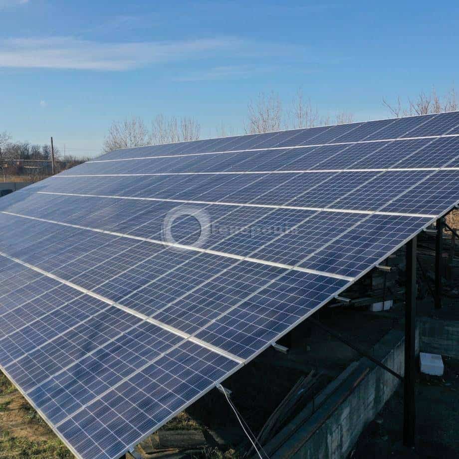 Мережева сонячна станція 30 кВт під зелений тариф, c. Усатово