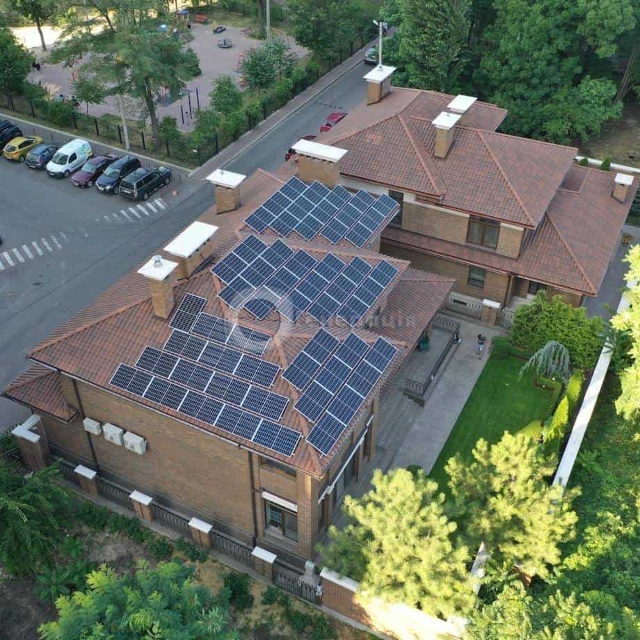 Солнечная электростанция 15 кВт в Одессе