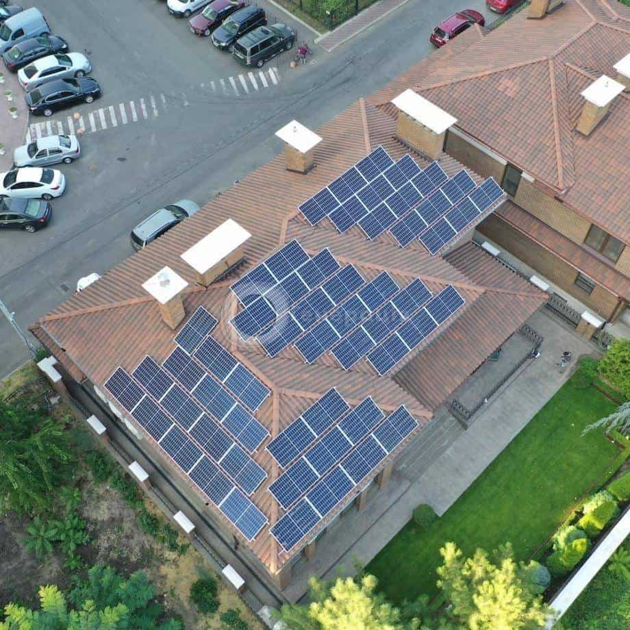 Солнечная станция 15 кВт под 