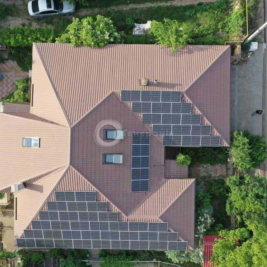 Солнечная станция 13 кВт в Одессе