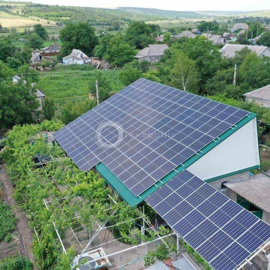 Сетевая солнечная станция 30 кВт