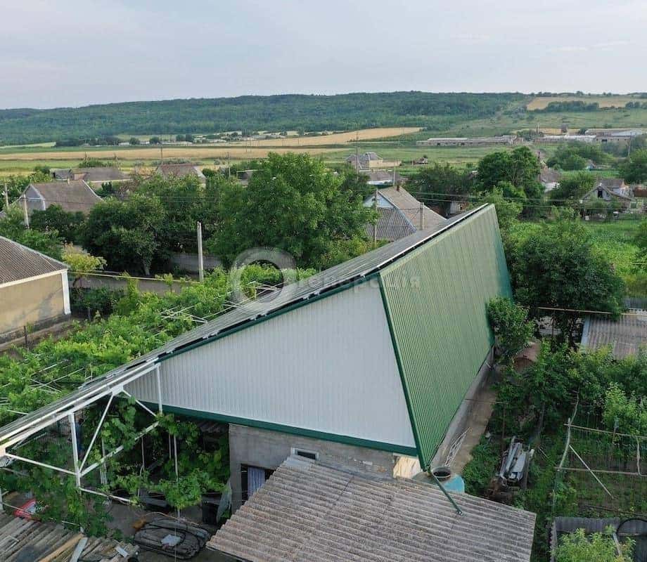 СЭС 30 кВт на скатной крыше